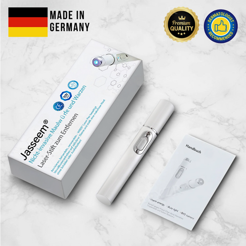 𝐉𝐚𝐬𝐬𝐞𝐞𝐦® 🌳Nicht-invasive Laserstift zur Entfernung von Hautflecken und Warzen (Schnelle und schmerzlose Entfernung von Warzen, Muttermalen, Altersflecken und Hautunreinheiten – ganz ohne Nebenwirkungen) 🔥